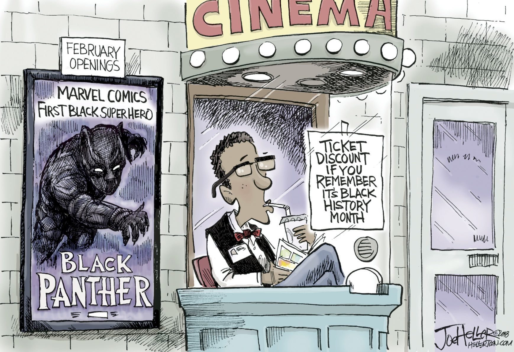 Black Panther by Joe Heller